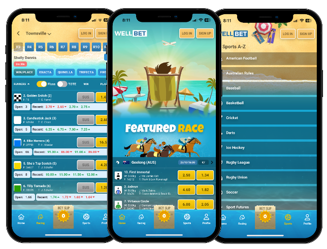 wellbet app features