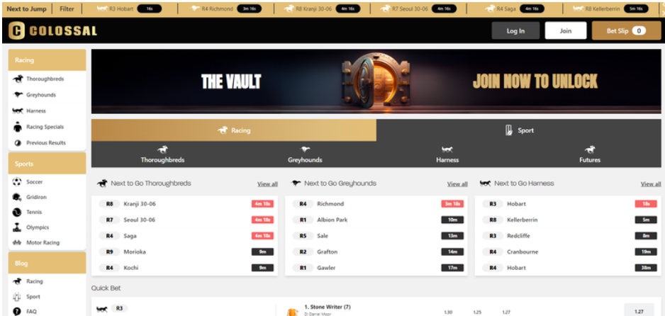 Colossalbet Homepage.png